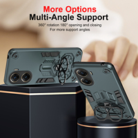 Housse de téléphone portable pour VIVO Y400 Y31 Pro Y21D V60 Lite IQ00 Z3 Z10R V7 Plus 5G antichoc 360 poignée anneau étui pour Smartphone
