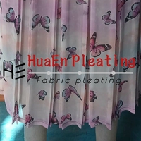 HuaEn nouvelle condition contrôlée par ordinateur Machine à plisser 1.1kW moteur 1700mm largeur Polyester pyjamas Mini pli/Smocking Pleater