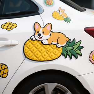 Pegatinas personalizadas para coches, resistentes al agua, de vinilo troquelado, etiquetas autoadhesivas y pegatinas de PVC troqueladas con logotipos de dibujos animados. - Product Image 2