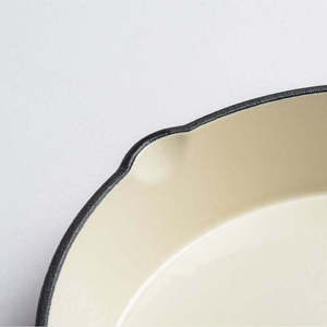 Sartén redonda antiadherente para estofado esmaltado, sartén de hierro fundido - Product Image 4