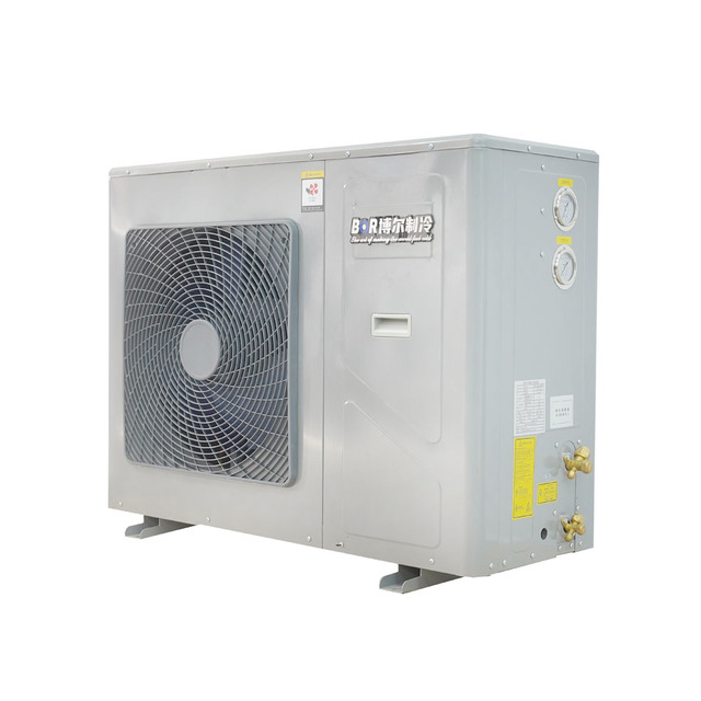 High Capacity 2 hp Indoor Freezer Copeland 380V Refrigeration Condensing Unit Pump Motor Compactor Air Outlet Refrigeration Unit