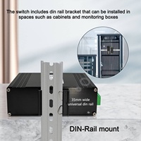 Switch Industrial de 6 Puertos All PoE+ (30W por Puerto) con 3 Puertos 100FX, hasta 20KM de Fibra SM/MM, Todo en Uno, Integra Alimentación