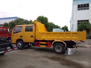 Dongfeng 4x2 4x4 RHD Véhicule d'entretien des routes à double cabine Camion benne à benne basculante Véhicule à vendre - Product Image 6