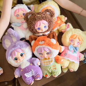 Nuovo Arrivo Autentico Baby Three Blind Box: Coniglietto Macaron di 2ª Generazione - Simpatica Statuetta Trendy in PVC Peluche - Product Image 3