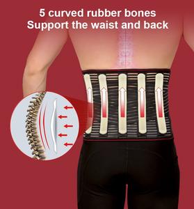 Sabuk penopang pinggang Lumbar untuk punggung bawah, sabuk penopang pinggang, korektor medis, pereda skoliosis sakit punggung bawah - Product Image 2