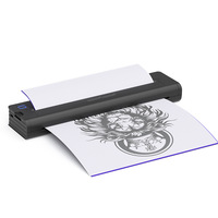 Machine de transfert de tatouages réalistes mats A4 pour imprimante de documents sans fil USB thermique sans encre portable Chine