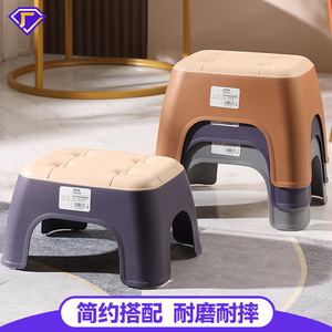 Wholesale household daily-use children's stools, small stools, small <b>benches</b>, bathroom non-slip shoe changing stools, - Product Image 5