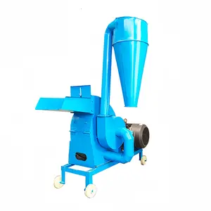 hammer mill pulverizer with blower maize pellet grinding machine for animal feed
