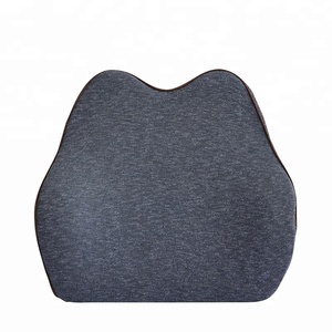 Commercio all'ingrosso di alta qualità di gomma piuma di memoria <span class=keywords><strong>cuscino</strong></span> di supporto lombare del <span class=keywords><strong>cuscino</strong></span> dello <span class=keywords><strong>schienale</strong></span> <span class=keywords><strong>con</strong></span> copertura confortevole - Product Image 1