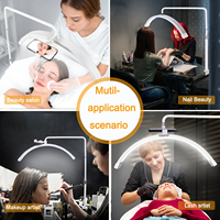 Lampe de table professionnelle FOSOTO 25 pouces pour manucure, lampe UV demi-lune pour cils et ongles, idéale pour la beauté et la photographie