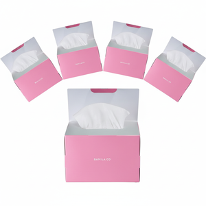 Vanillaco – Boîte de 5 paquets de 100 tampons de coton pour le visage – Prix réduit - Product Image 1