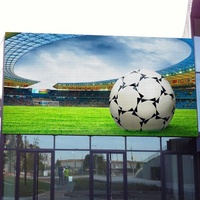 Layar Video HD Full Color TV untuk Luar Ruangan, Video Wall Besar, Layar Tampilan Signage LED Komersial