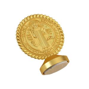 Heiß verkaufte Saint Badge Saint Benedict Statue Religiöse Kunstwerke des katholischen Glaubens Kunst handwerk Kunstwerk - Product Image 5