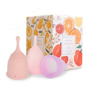 <span class=keywords><strong>Copa</strong></span> <span class=keywords><strong>menstrual</strong></span> reutilizable plegable ecológica silicona médica para mujer período máquina tamaño 2024 limpiador kit anillo <span class=keywords><strong>esterilizador</strong></span> - Product Image 6