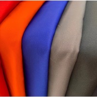 Fil à tricoter Tc80/20 21*21 2/1 sergé 180GSM 150cm, tissu uni teint doux pour vêtements de travail, marché marocain