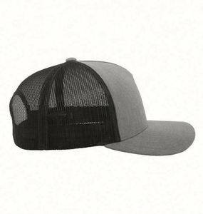 Gorra de béisbol de malla con 2 rayas laterales, estilo camionero, de 5 paneles, perfil alto, estructurada, personalizada al por mayor, con diseño de Australia - Product Image 5