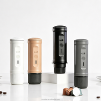 Machine à café expresso portable à capsules 20 bars, auto-chauffante, étanche, pour voyage, faible MOQ, logo personnalisé OEM