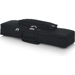 Échantillon gratuit Sac de piano pour clavier 88 touches imperméable avec rembourrage épais, tissu Oxford 420D, 2 poches de rangement pour piano numérique - Product Image 4