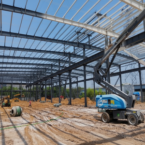 Entrepôt de stockage régional en structure métallique, conformité norme DIN, toiture structurelle, service longue durée - Product Image 5