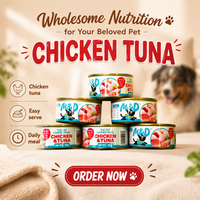 Nourriture humide pour chat MAIDOU, à base de viande véritable, riche en protéines, en conserve de 85 g, sans céréales, ingrédients naturels, nourriture pour animaux de compagnie en boîte