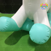 Cheval gonflable hermétique en PVC mignon et balade pour enfants château de jeu d'eau gonflable drôle public cible enfants