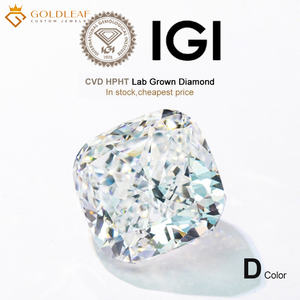 Vente en gros de diamants de laboratoire certifiés IGI, taille coussin, couleur DEF, 1-7 carats, VVS VS HPHT CVD - Product Image 2