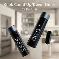Timer Dapur Digital Magnetik Ramah Lingkungan dari Plastik, Stopwatch Hitung Mundur, Jam Kulkas, Alarm Keras, Portabel untuk Memasak