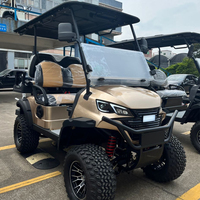 Modèle 2026, homologué CE, voiturette de golf électrique, chariot de golf utilitaire 4 places, chariot de golf surélevé pour le tourisme