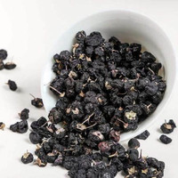 100% Natuurlijke Zoete Gedroogde Zwarte Goji-bessen AD-proces Topkwaliteit Ningxia Openluchtgekweekte Wolfberry Snack Voedsel