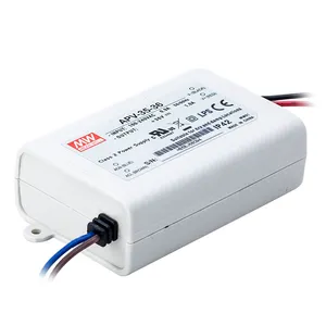 APV-35-36 Mean Well Switching Power Supply Led Driver 35W 36V IP42 Level For Led Light