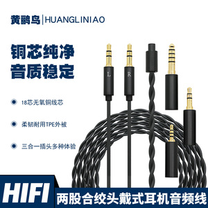 3.5mm <b>TRS</b> Oxygen-Free Copper Audio <b>Cable</b> 220cm For Headphones HIFIMAN FiiO - Product Image 5