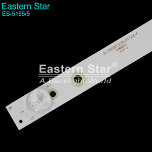Bande de rétroéclairage LED ES-5165/5 pour téléviseur <span class=keywords><strong>JAV</strong></span> LED50860, bande lumineuse LED pour téléviseur, rétroéclairage JL.D50051235-017AS-F RH43-D500L12X-XX03JF - Product Image 5