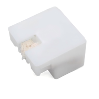 Accessoires d'ascenseur les plus vendus : Coupe-huile carrée en coton, boîte à huile, pot de récupération d'huile pour rail de guidage de cabine