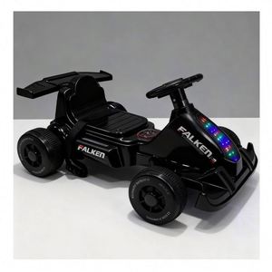 Sistema de Pedales para Coche con Música LED de Doble Motor 380 de Alto Rendimiento, Carrocería Roja de Plástico Duradero y Seguro, Diseñado para Uso Educativo Diario - Product Image 5