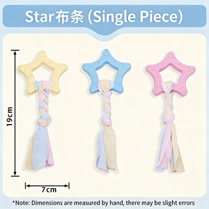 Giocattolo per Cani Resistente ai Morsi, Ecologico, Indistruttibile in Corda di Cotone, Giocattolo per la Pulizia dei Denti e la Dentizione per Teddy Bichon, Accessori per Animali Domestici - Product Image 6