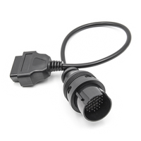 Car OBD2 for Mercedes Benz MB 38Pin to OBD OBDII 16 Pin Diagnostic Adapter Connectors Cable