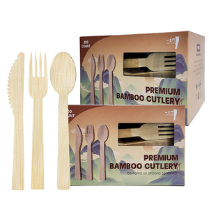 Échantillon gratuit de fourchettes jetables en bambou biodégradable et compostable pour la restauration - Product Image 4