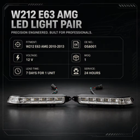 Feux de clignotants LED 12V pour W212 E63 AMG, pour voitures de 2010 à 2013, avec garantie de 6 mois