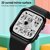 Nuevo Reloj Digital LED, Relojes de Astronauta Geniales para Niños, Reloj Despertador, Resistente al Agua, Luminoso, Relojes para Niños, Reloj LED