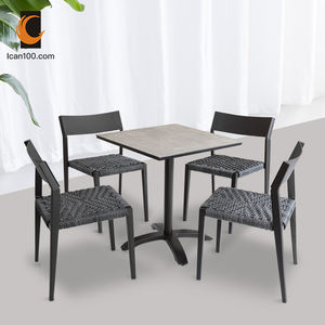 European Style Rattan Dining <strong>Table</strong> <strong>and</strong> <strong>Chairs</strong> <strong>Cube</strong> <strong>Garden</strong> Furniture Ratan Furniture Set Outdoor <strong>Tables</strong> <strong>and</strong> <strong>Chairs</strong> for Bistro - Product Image 3