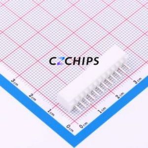 WAFER-HA2.54-12PZZ Wire-to-Board Pin Header Through hole Component (THT),P=2.54mm Connector 1x12P 2.5mm Through Hole XHB - Product Image 2