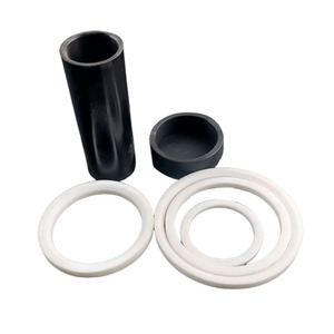 Nylon Sleeve Bushings Custom Made Press Fit Plastic Parts For Gear <b>Washers</b> Mold Making - Product Image 2