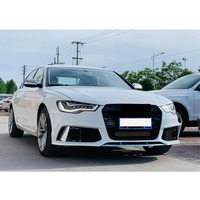 Kit de carrosserie avant de pièces automobiles de vente directe d'usine avec calandre pour Audi A6 RS6 C7 2013 2014 2015