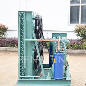 Unidad de condensación refrigerada por <span class=keywords><strong>aire</strong></span> de baja calidad, para exteriores, 380V/3P/60HZ, 15HP - Product Image 6