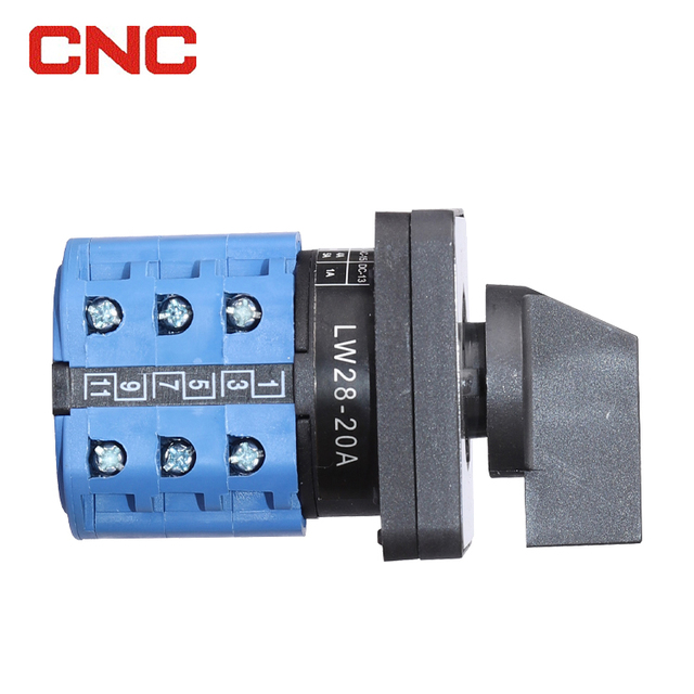 Factory Custom Selector High Quality 3 Way 4 Position Rotary Switch