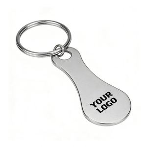 Manufacturer Custom Make Your Own Cart <b>Key</b> <b>Chain</b> Trolley Token Shopping Coin Keychain - Product Image 1