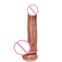 Dildo de Silicona Suave para Mujeres Adultas Principiantes, Estimulación Realista del Punto G, Juguetes Sexuales con Fuerte Ventosa de Succión
