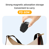 Nouveau produit câble de charge magnétique 4-en-1 câble de données de charge rapide multifonction pour téléphone portable
