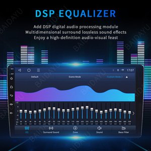 TS18 10inch 2Din 6 + 128GB phổ Android màu Đen xe Màn hình Car DVD Player GPS điều hướng thông minh - Product Image 5