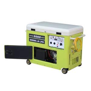 Slong DNG6500LDE דיזל גנרטור דלק כפול סופר שקט 5kw דיזל מופעל גנרטורים דיזל גנרטור - Product Image 6